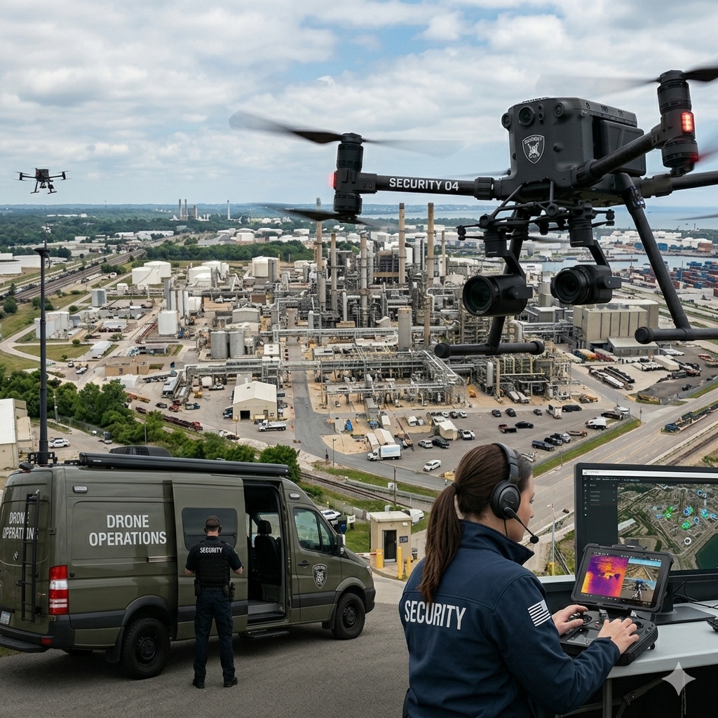 Operational Security Drone Operations Setup